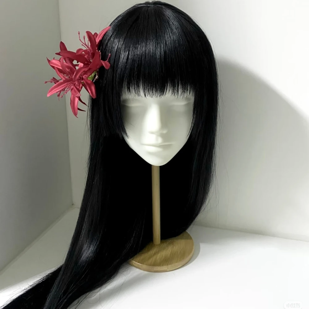 Anime Snake Eater Yumeko Cosplay Wig Long Black Hair Rose Net Inner Cap Heat resistant Synthetic Fiber Wig Halloween Cosplay Wig
Anime Snake Eater Yumeko Cosplay Wig Long Black Hair Rose Net Inner Cap Heat resistant Synthetic Fiber Wig Halloween Cosplay Wig