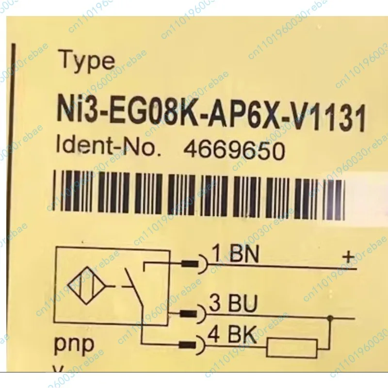 Inductive Sensor new in box Ni3-EG08K-AP6X-V1131 NI6U-EG08-AP6X-V1131
Inductive Sensor new in box Ni3-EG08K-AP6X-V1131 NI6U-EG08-AP6X-V1131