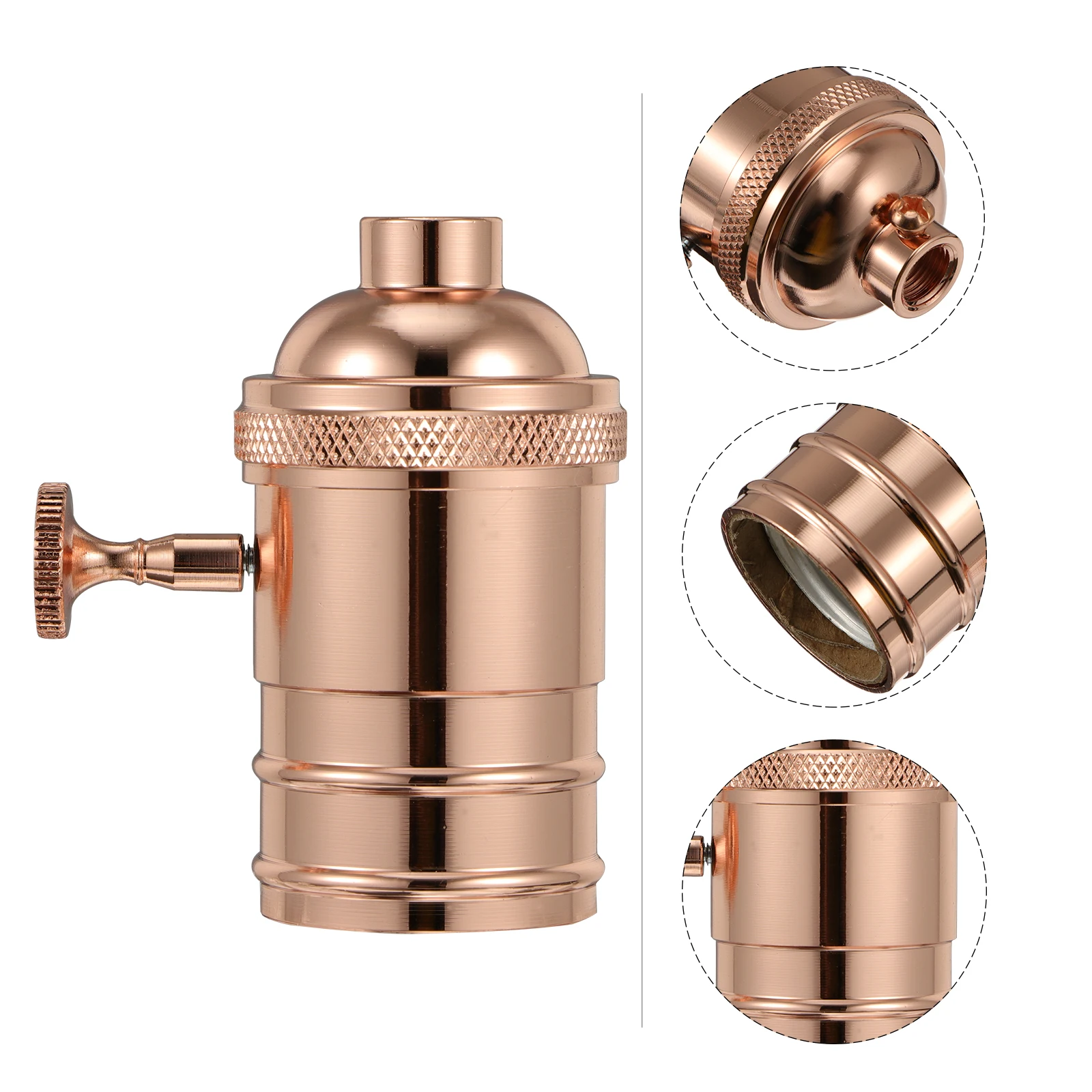 Vintage Pendant Lamp Holder Retro Replacement Socket Small Aluminum Ceiling Light
Vintage Pendant Lamp Holder Retro Replacement Socket Small Aluminum Ceiling Light