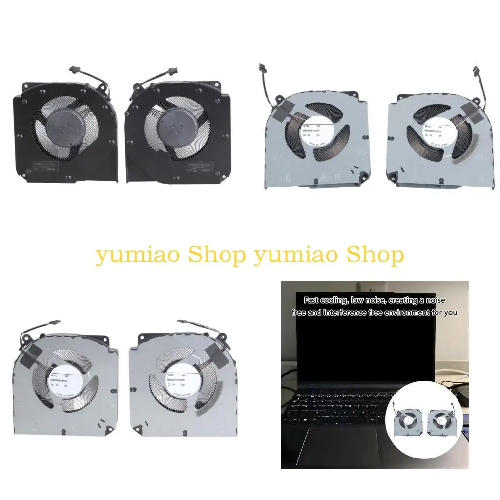 587B Laptops CPU GPU Cooling Fan DC5V 1A 4Pin Radiator for Mechanical Yaoshi 15Pro
587B Laptops CPU GPU Cooling Fan DC5V 1A 4Pin Radiator for Mechanical Yaoshi 15Pro