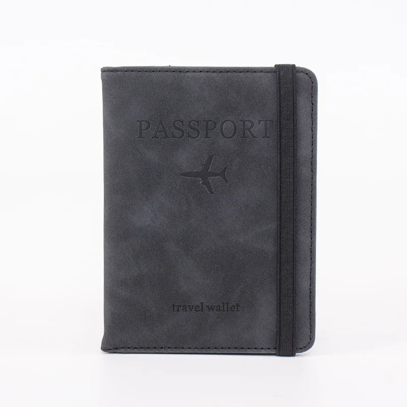 Pressure-sensitive strap PU leather RFID passport holder travel wallet ID card case
Pressure-sensitive strap PU leather RFID passport holder travel wallet ID card case