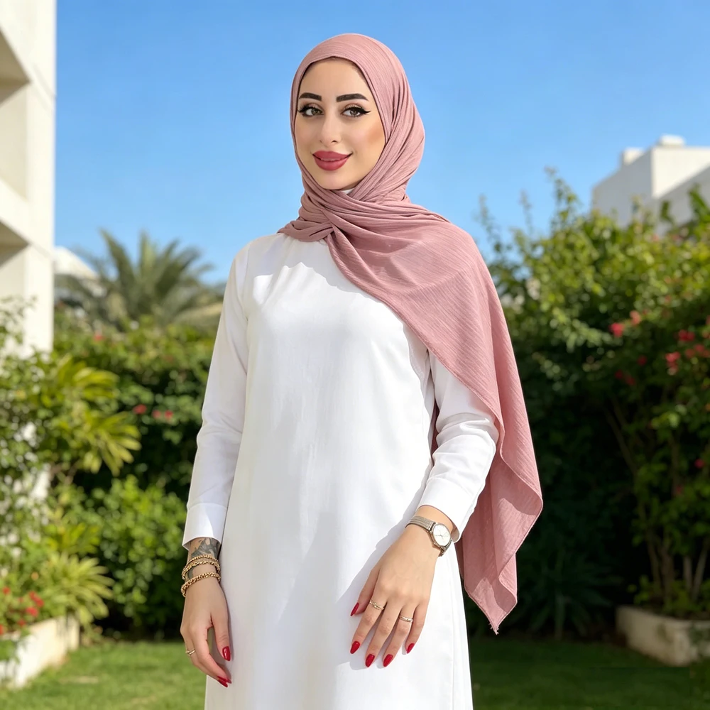 Plain Jersey Hijab Stripes Stretch Hijab Head Scarf Wrap for Women Muslim All Seasons Turban Headscarf Shawl Femme Stole Mujer
Plain Jersey Hijab Stripes Stretch Hijab Head Scarf Wrap for Women Muslim All Seasons Turban Headscarf Shawl Femme Stole Mujer