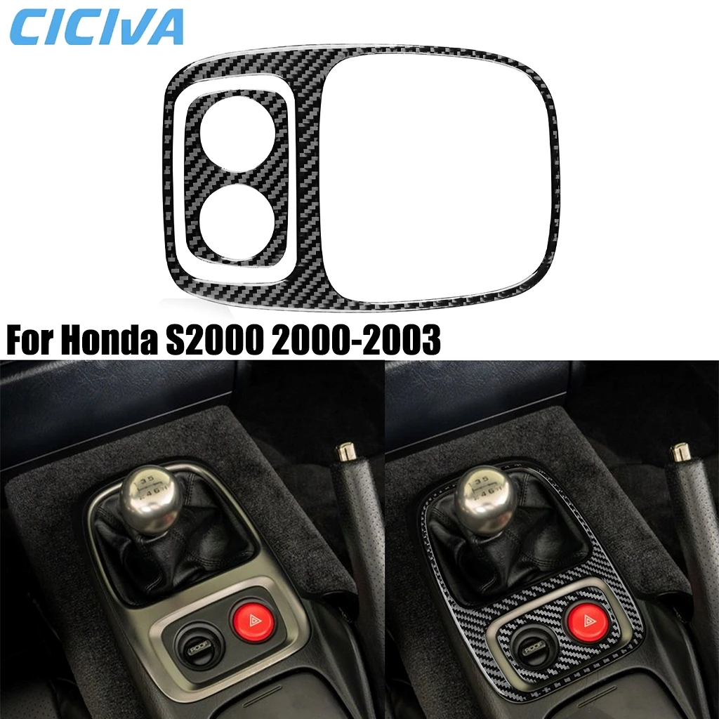 For Honda S2000 AP1 F20C 2000-2003 Carbon Fiber Center Console Gear Decoration Car Accessories Interior Cover Stickers Trim
For Honda S2000 AP1 F20C 2000-2003 Carbon Fiber Center Console Gear Decoration Car Accessories Interior Cover Stickers Trim