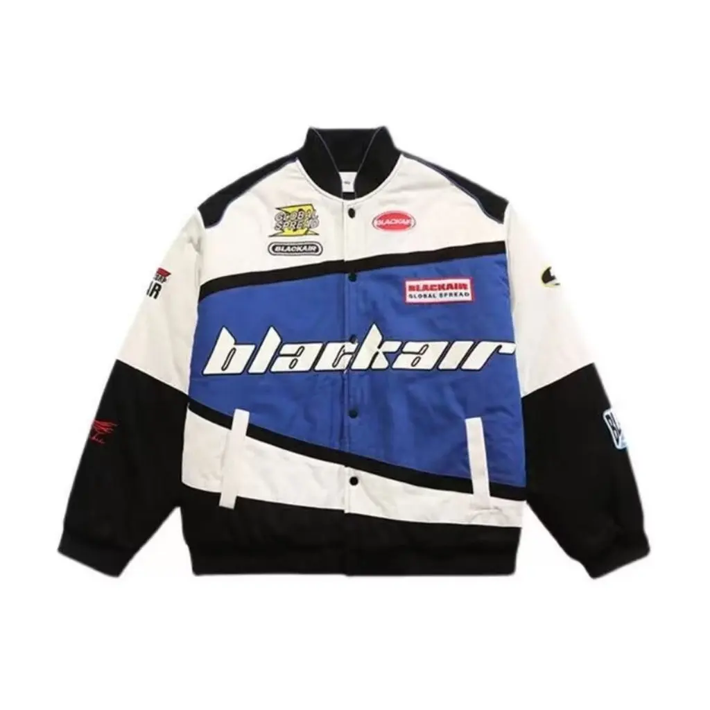 Women's American Retro Racing Suit Jacket Fashion Brand Streetwear Motorcycle Coat Ins Style Spring Autumn
Women's American Retro Racing Suit Jacket Fashion Brand Streetwear Motorcycle Coat Ins Style Spring Autumn