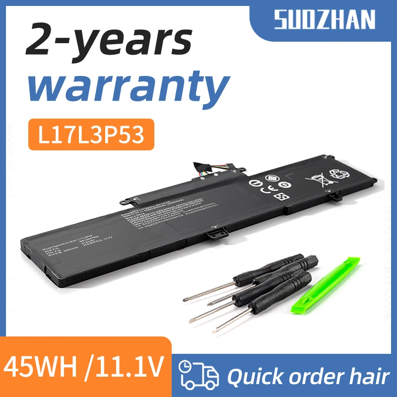 SUOZHAN L17L3P53 L17M3P55 L17C3P53 Battery For Lenovo Thinkpad S2 Yoga L380 L390 Thinkpad Yoga S2 2018 Series 01AV481 01AV483
SUOZHAN L17L3P53 L17M3P55 L17C3P53 Battery For Lenovo Thinkpad S2 Yoga L380 L390 Thinkpad Yoga S2 2018 Series 01AV481 01AV483