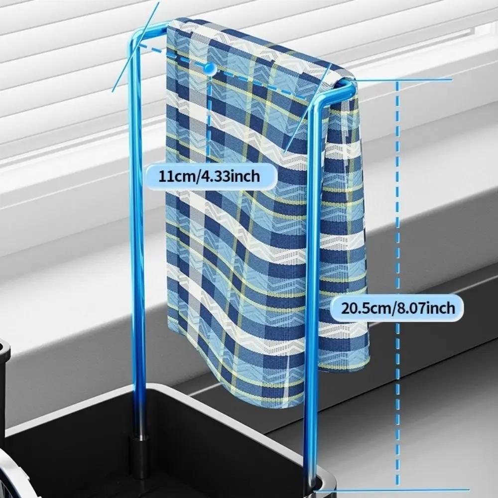 Stainless Steel Sponge Drain Rack Self-draining Detachable Soap Sponge Holder Space Saving Large Capacity Sink Shelf for Kitchen
Stainless Steel Sponge Drain Rack Self-draining Detachable Soap Sponge Holder Space Saving Large Capacity Sink Shelf for Kitchen