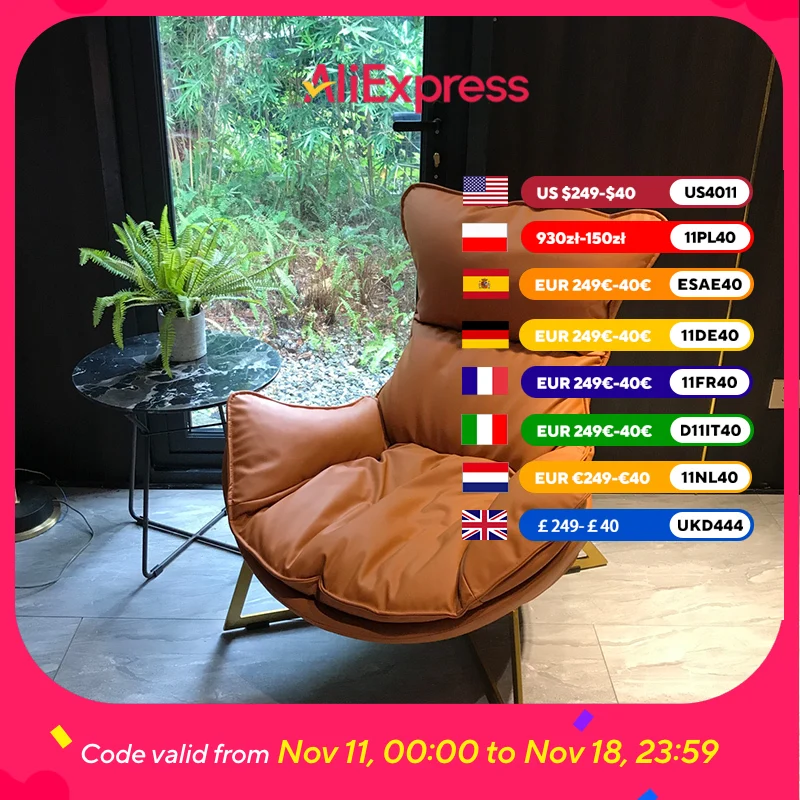 Modern Design Living Room Chair Comforts Relaxation Resting Lounge Lazy Sofas Relax Chair Reception Silla Home Furniture
Modern Design Living Room Chair Comforts Relaxation Resting Lounge Lazy Sofas Relax Chair Reception Silla Home Furniture