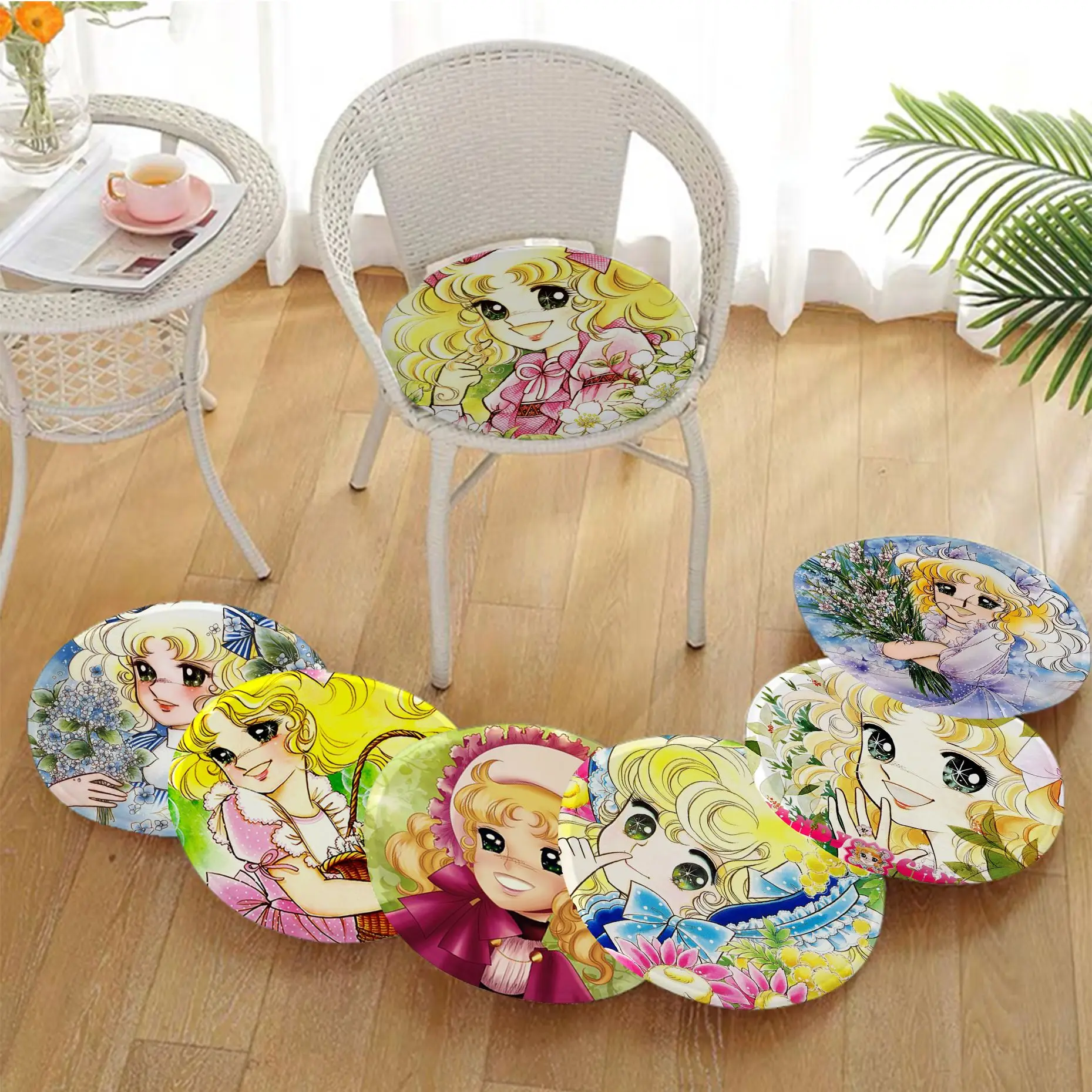 Anime Manga Candy Cushion Mat European Dining Chair Cushion Circular Decoration Seat For Office Desk Chair Mat Pad
Anime Manga Candy Cushion Mat European Dining Chair Cushion Circular Decoration Seat For Office Desk Chair Mat Pad