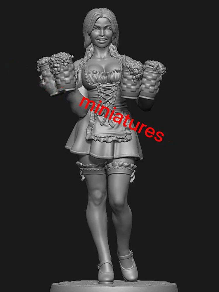 New Unassembled 1/24 ancient woman waiter stand with base Resin Figure Unpainted Model Kit
New Unassembled 1/24 ancient woman waiter stand with base Resin Figure Unpainted Model Kit