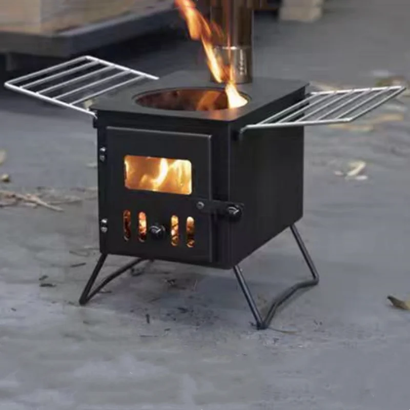 Camping Firewood Stove Mini Portable Wood Stove Blackening Style Tent Camping Picnic Heating Firewood Stove
Camping Firewood Stove Mini Portable Wood Stove Blackening Style Tent Camping Picnic Heating Firewood Stove