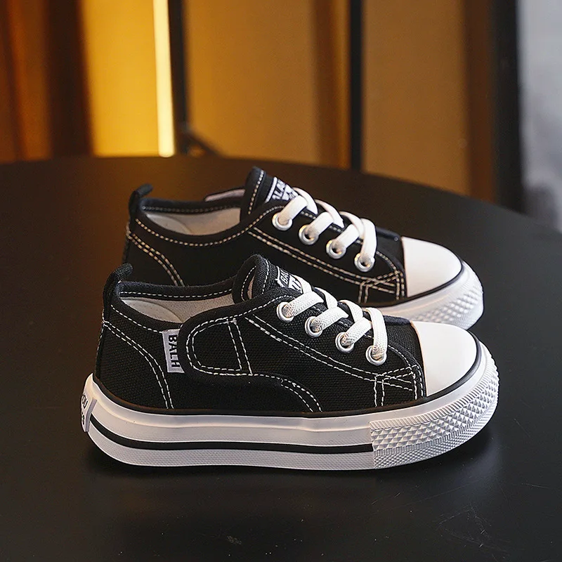 Boys Casual Low Top Breathable Antiskid Shoes Childrens Spring Autumn Canvas Shoes Girls Round Toe Velcro Solid Color Kids Shoes
Boys Casual Low Top Breathable Antiskid Shoes Childrens Spring Autumn Canvas Shoes Girls Round Toe Velcro Solid Color Kids Shoes