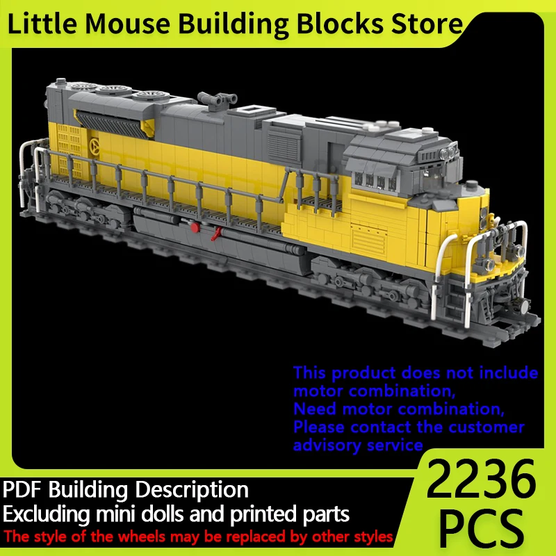 City Car Model MOC Building Bricks Train SD70Ace Diesel Locomotive Modular Technology Gifts Holiday Assemble Children Toys Suit
City Car Model MOC Building Bricks Train SD70Ace Diesel Locomotive Modular Technology Gifts Holiday Assemble Children Toys Suit