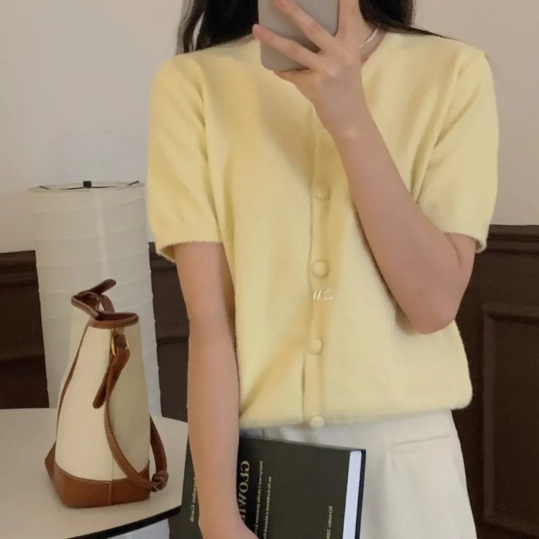 Young Autumn Whisper Knitted Open Cardigan N90064 Commute Sle Regular Fit Tee Quarter Sve round Ne Pure Color
Young Autumn Whisper Knitted Open Cardigan N90064 Commute Sle Regular Fit Tee Quarter Sve round Ne Pure Color