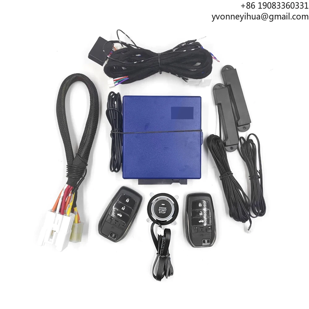 Для Toyota Prado RAV4 IOZA Camry обновленный двигатель, система запуска и остановки, дистанционный стартер, вход без ключа, Plug Play, автомобильные аксессуары
Для Toyota Prado RAV4 IOZA Camry обновленный двигатель, система запуска и остановки, дистанционный стартер, вход без ключа, Plug Play, автомобильные аксессуары