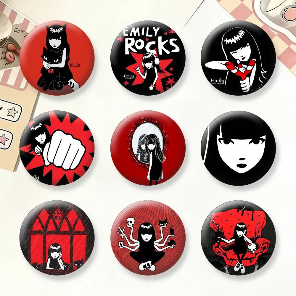 E-Emily The S-Stranges Brooches Cartoon Badge Pins Backpack Hat Accessories Friend Gift
E-Emily The S-Stranges Brooches Cartoon Badge Pins Backpack Hat Accessories Friend Gift