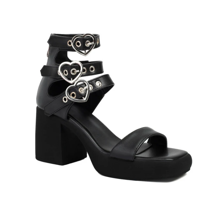 Big size Thick Heel Fashion sandals with heels women's sandals. womens shoes with design Height Increasing Retro Banquets
Big size Thick Heel Fashion sandals with heels women's sandals. womens shoes with design Height Increasing Retro Banquets