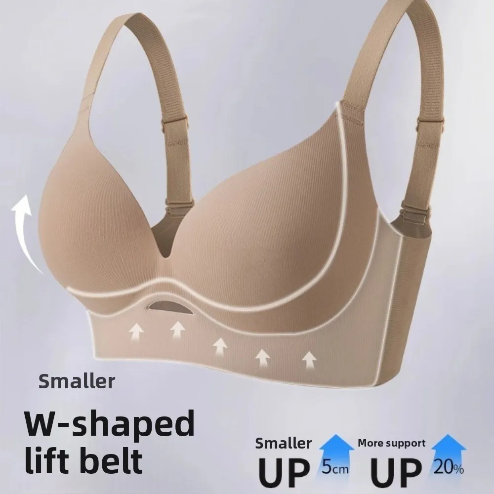 Close-fitting Wireless Deep V Bra Shockproof Anti-sagging Push Up Underwear Traceless Adjustable Seamless Bras Running
Close-fitting Wireless Deep V Bra Shockproof Anti-sagging Push Up Underwear Traceless Adjustable Seamless Bras Running