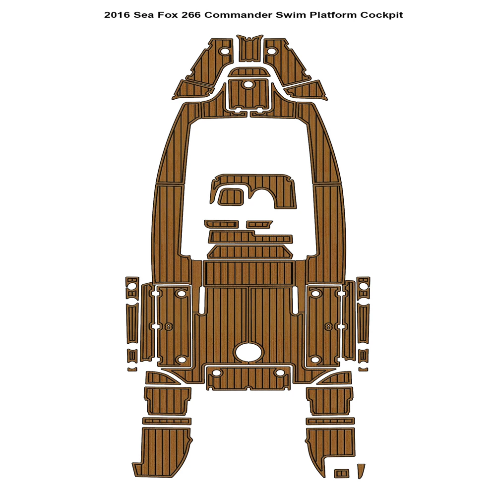 2016 Sea Fox 266 Commander Swim Platform Cockpit Boat EVA Teak Deck Foam Floor Mat Pad SeaDek MarineMat Style Self Adhesive
2016 Sea Fox 266 Commander Swim Platform Cockpit Boat EVA Teak Deck Foam Floor Mat Pad SeaDek MarineMat Style Self Adhesive