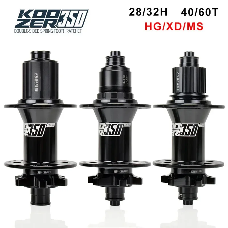 Koozer 350 28H 32H Rear Ratchet 40T 60T HG XD MS 10 11 12s Cr-Mo Steel Axle 5x135 QR 12x142 THRU Bike Parts MTB Hubs Bicycle Hub
Koozer 350 28H 32H Rear Ratchet 40T 60T HG XD MS 10 11 12s Cr-Mo Steel Axle 5x135 QR 12x142 THRU Bike Parts MTB Hubs Bicycle Hub