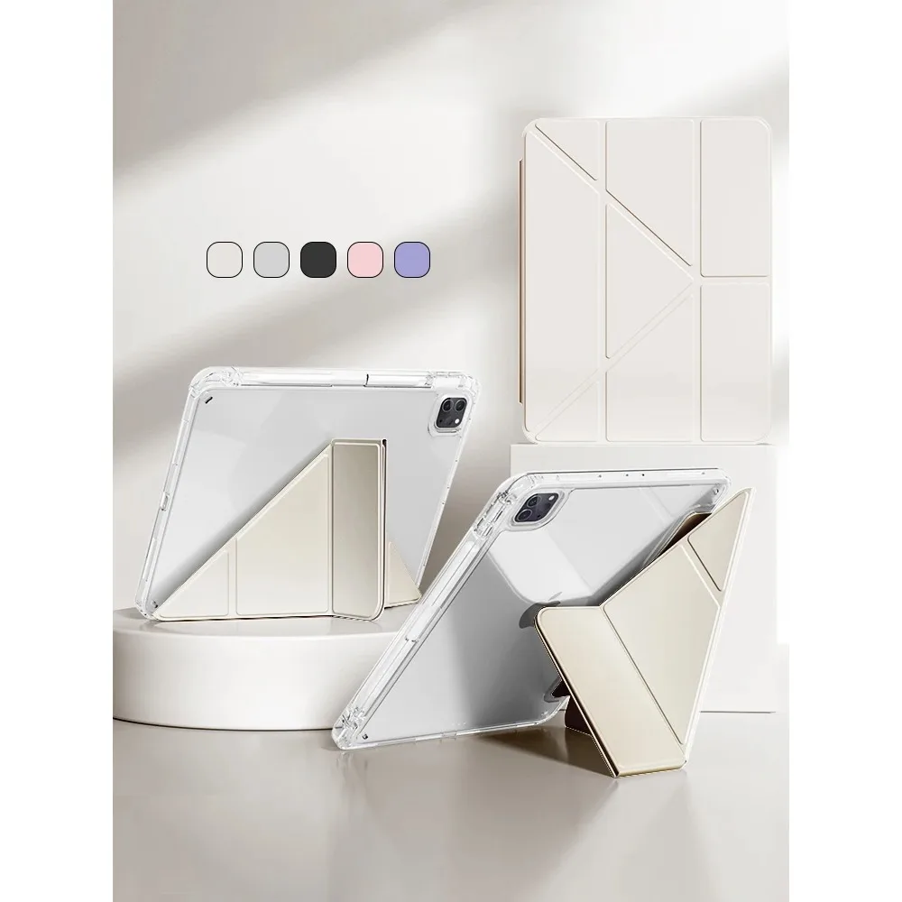 2026 Y-Folding NEW Case for IPad A16 11/10th Air 8 11 13 M4 M3 M2 Air4/5 Mini6/7 Pro 10.9 13 11 M5 M4 12.9 with Pen Holder Cover
2026 Y-Folding NEW Case for IPad A16 11/10th Air 8 11 13 M4 M3 M2 Air4/5 Mini6/7 Pro 10.9 13 11 M5 M4 12.9 with Pen Holder Cover