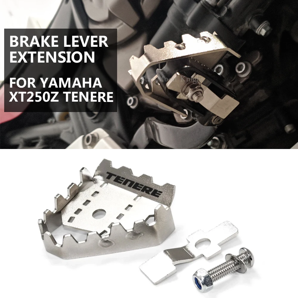 Motorcycle Accessories Brake Lever Extension Pedal Step Tip Plate Enlarge Extender For YAMAHA XT250Z Tenere XTZ 250 XTZ250
Motorcycle Accessories Brake Lever Extension Pedal Step Tip Plate Enlarge Extender For YAMAHA XT250Z Tenere XTZ 250 XTZ250