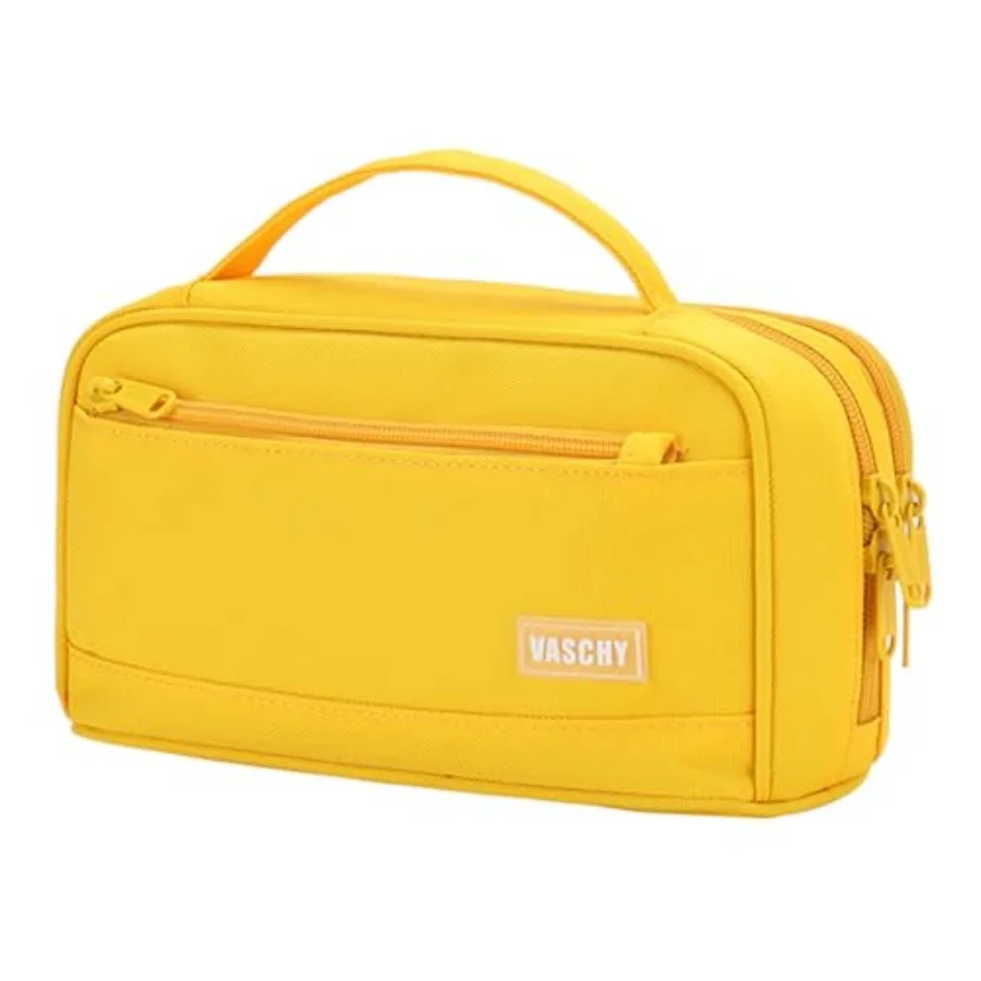 Pencil Case, Large Cute Pencil Pen Pouch Organizer w Zippers Top Handle School Supplies for,Teens, Students, Adults
Pencil Case, Large Cute Pencil Pen Pouch Organizer w Zippers Top Handle School Supplies for,Teens, Students, Adults