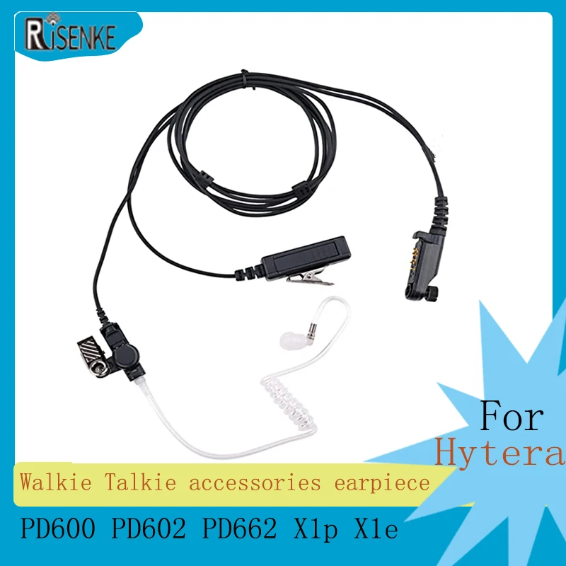 RISENKE-Acoustic Air Tube Walkie Talkie Гарнитура для наушников Hytera,PD685,PD605,PD602,PD680,PD682,BP4005,HYT,PD600,PD662,X1p,X1e
RISENKE-Acoustic Air Tube Walkie Talkie Гарнитура для наушников Hytera,PD685,PD605,PD602,PD680,PD682,BP4005,HYT,PD600,PD662,X1p,X1e