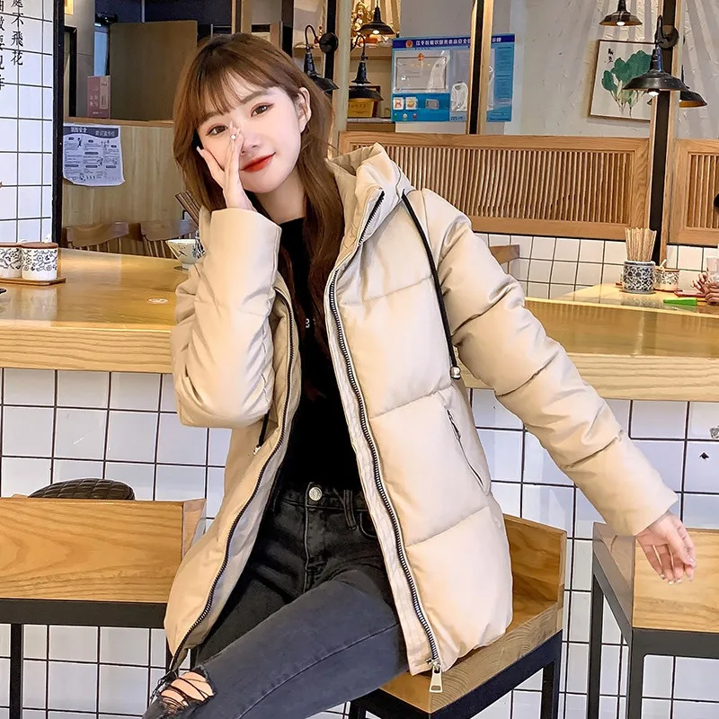 Women's Winter Casual Hooded Short Coat Fashion Warm Full Sleeve Solid Jacket Zipper Female Parka
Women's Winter Casual Hooded Short Coat Fashion Warm Full Sleeve Solid Jacket Zipper Female Parka