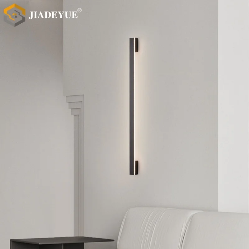 Modern minimalist all copper LED long wall lamp, living room background wall decoration lamp, bedroom bedside lamp
Modern minimalist all copper LED long wall lamp, living room background wall decoration lamp, bedroom bedside lamp