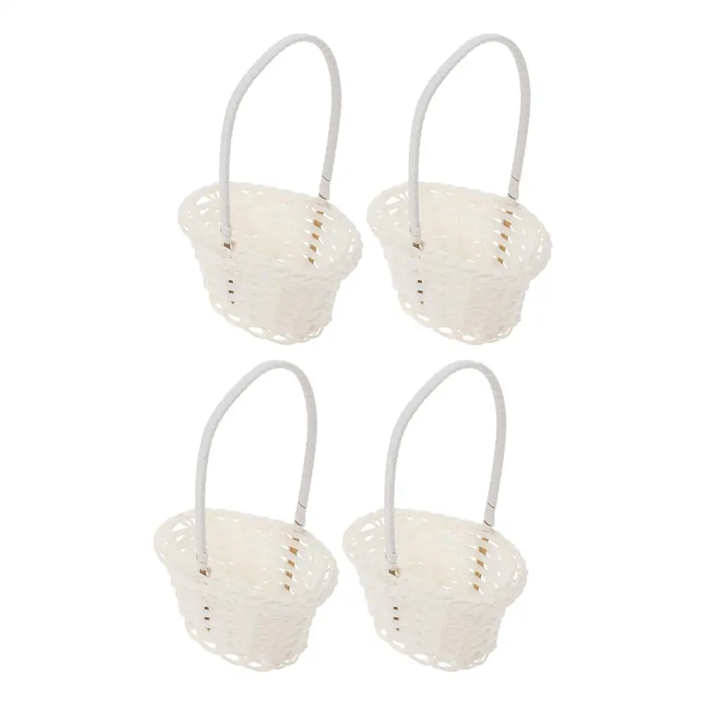 4 Pcs Woven Flower Basket Arrangement Decorations Design Supply Plastic Baskets for Gifts Mini Straw Rattan Baskets Storage Home
4 Pcs Woven Flower Basket Arrangement Decorations Design Supply Plastic Baskets for Gifts Mini Straw Rattan Baskets Storage Home