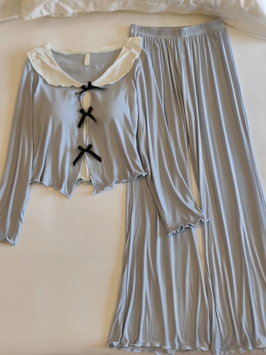 Women's Sleepwear Set with Chest Pad Long Sleeve Long Pants Modal Cotton Home Clothes Two-Piece Spring Autumn Winter Butterfl...
Women's Sleepwear Set with Chest Pad Long Sleeve Long Pants Modal Cotton Home Clothes Two-Piece Spring Autumn Winter Butterfl...