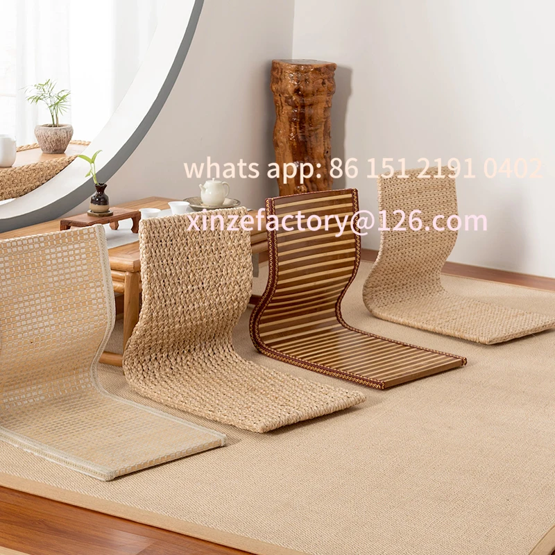 Customizable Japanese-style Tatami Chair Legless Straw Rattan Chair Bed Bay Window Computer Seat Bedroom Dormitory Putuan Sittin
Customizable Japanese-style Tatami Chair Legless Straw Rattan Chair Bed Bay Window Computer Seat Bedroom Dormitory Putuan Sittin