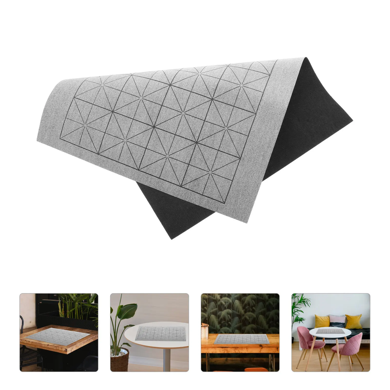 6 Sheets Water Writing Cloth Chinese Calligraphy Practice Mat Reusable Thick Grid Surface Simulates Xuan Paper for Students
6 Sheets Water Writing Cloth Chinese Calligraphy Practice Mat Reusable Thick Grid Surface Simulates Xuan Paper for Students