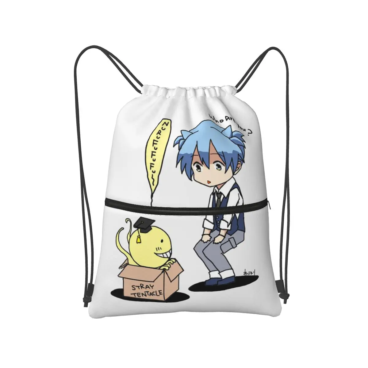 Assassination Classroom Octopus Koro Sensei Backpacks Multi-function Drawstring Bags Sports Bag Book Bags for Travel School
Assassination Classroom Octopus Koro Sensei Backpacks Multi-function Drawstring Bags Sports Bag Book Bags for Travel School