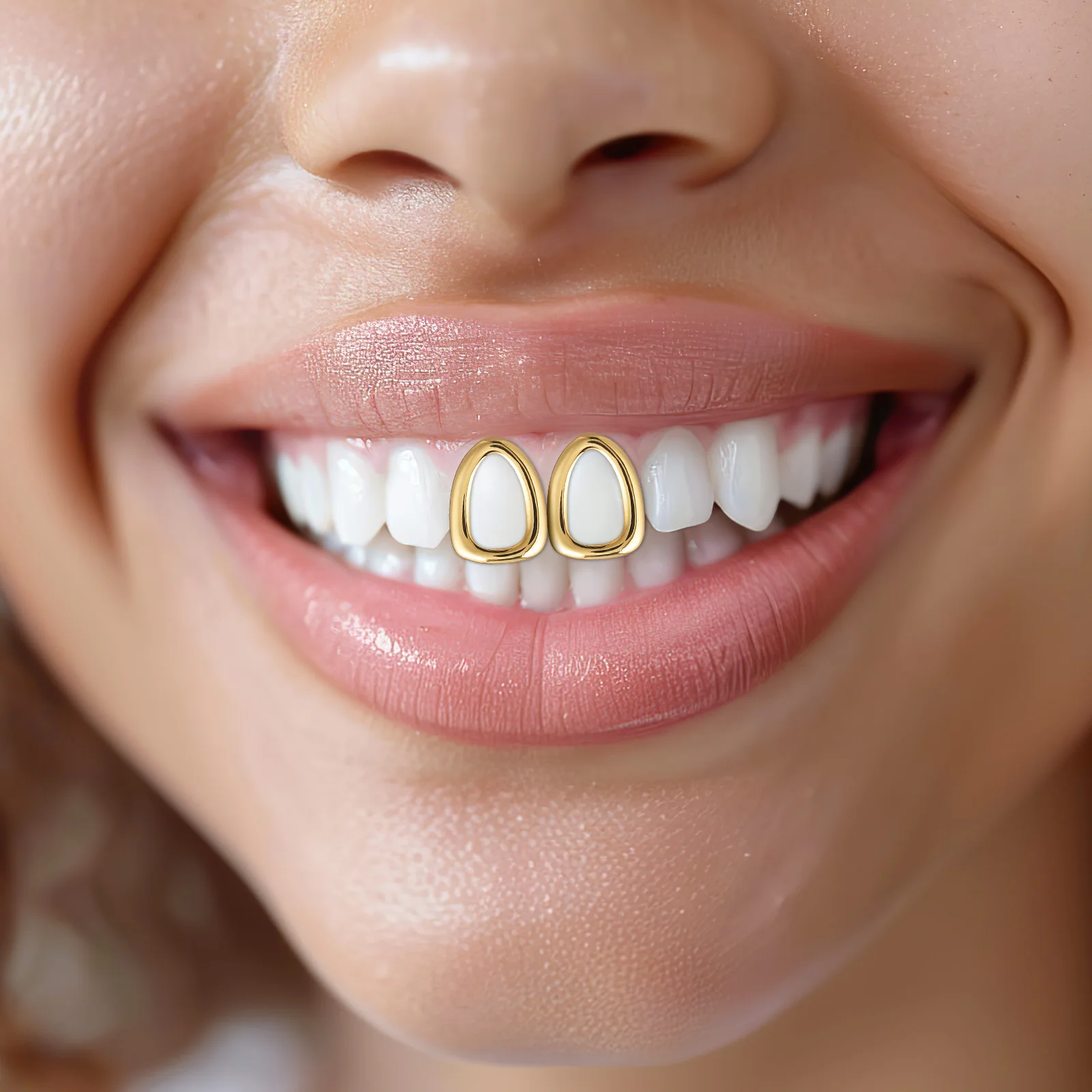 2 Pcs Gold Tooth Cap Grills for Teeth Kids Jewelry Hip Hop Single Mouth Metal Teeth Decorative Accessories Stage Halloween
2 Pcs Gold Tooth Cap Grills for Teeth Kids Jewelry Hip Hop Single Mouth Metal Teeth Decorative Accessories Stage Halloween