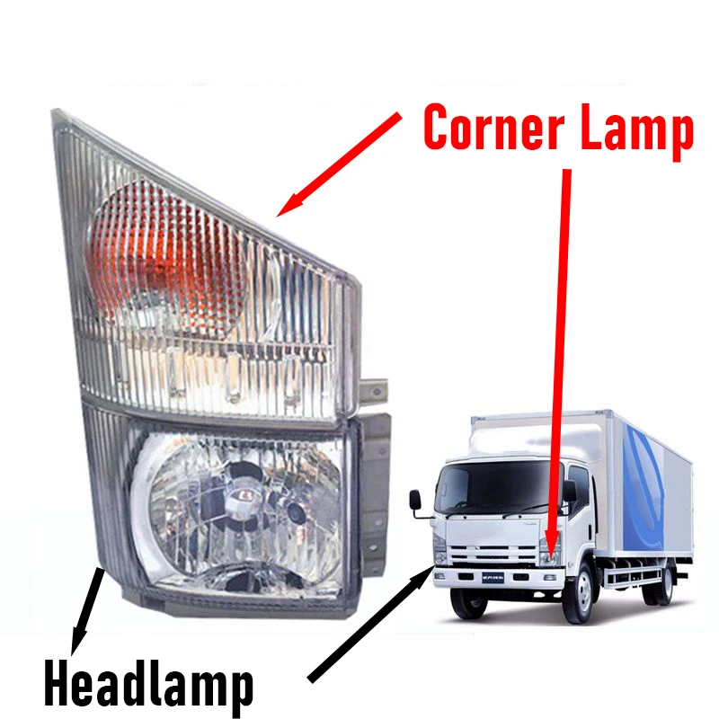 Wooeight 1Pc Front Fog Light Turn Signal Driving Corner Headlamp Signal Driving Lamp For Isuzu 700P Truck Wushiling Qingling
Wooeight 1Pc Front Fog Light Turn Signal Driving Corner Headlamp Signal Driving Lamp For Isuzu 700P Truck Wushiling Qingling