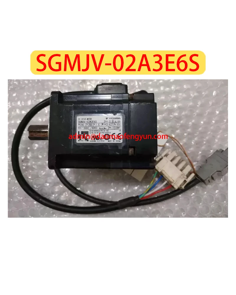 SGMJV-02A3E6S Used Servo Motor,SGMJV 02A3E6S,Fast shipping,In Stock 
SGMJV-02A3E6S Used Servo Motor,SGMJV 02A3E6S,Fast shipping,In Stock