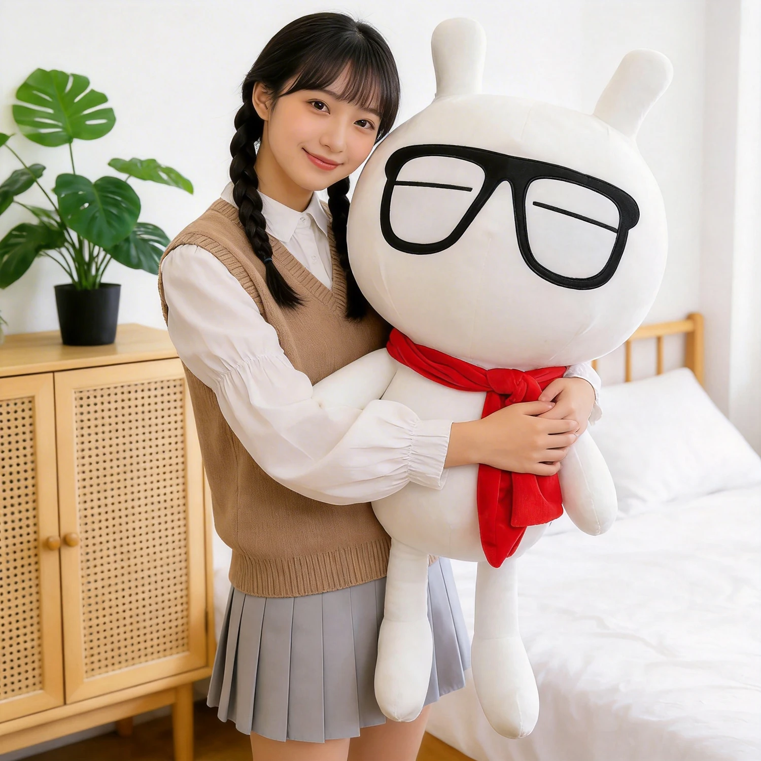 New Kawaii Tuski Rabbit Plush Toy Soft Stuffed Bunny Doll 40/100cm Kids Girls Birthday Gift Anime Cartoon Animal Plushie Decor
New Kawaii Tuski Rabbit Plush Toy Soft Stuffed Bunny Doll 40/100cm Kids Girls Birthday Gift Anime Cartoon Animal Plushie Decor