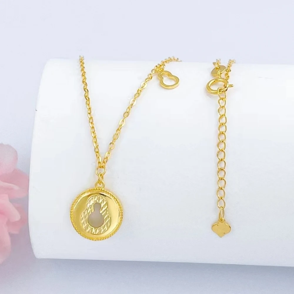Real Pure 18K Yellow Gold Chain Women Gift Lucky Gourd Round O Link Necklace 2.53-2.6g
Real Pure 18K Yellow Gold Chain Women Gift Lucky Gourd Round O Link Necklace 2.53-2.6g