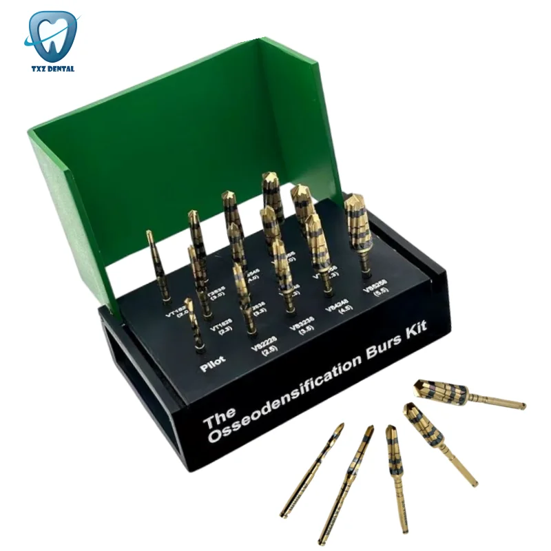 New Dental Implant Drills Osseodensification Burs Drills Implant Maxillary Sinus Lift Kit Dental Surgical Tools
New Dental Implant Drills Osseodensification Burs Drills Implant Maxillary Sinus Lift Kit Dental Surgical Tools