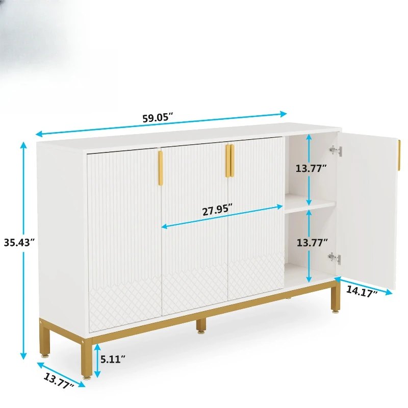 Restaurant Modern Coffee Bar Lockers Luxury Wooden Buffet White Sideboard Furniture
Restaurant Modern Coffee Bar Lockers Luxury Wooden Buffet White Sideboard Furniture