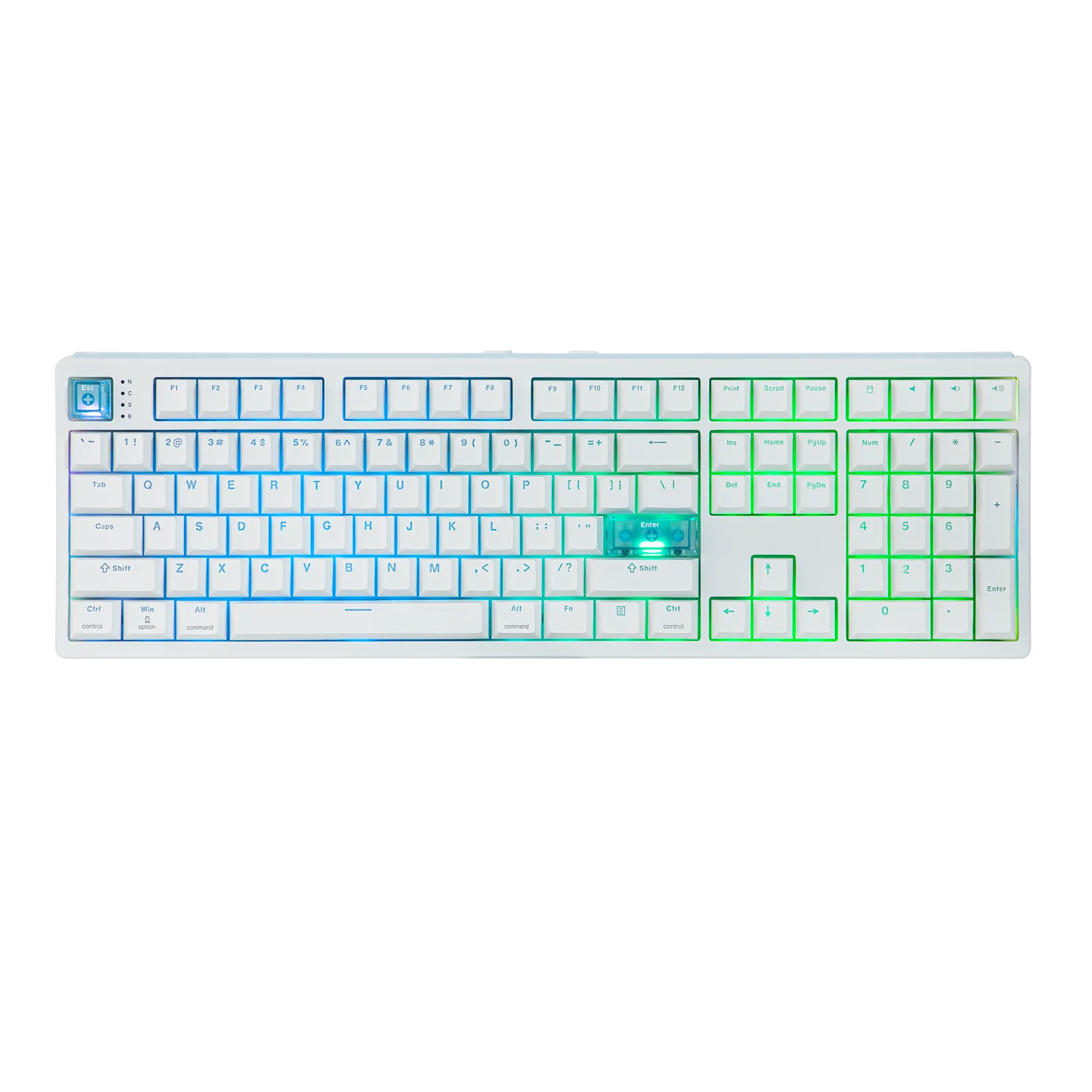 EPOMAKER HE108 100% ANSI US Layout Wired/BT/2.4Ghz Wireless Hall Effect Magnetic Keyboard with 10000mAh Battery for Mac/WIN
EPOMAKER HE108 100% ANSI US Layout Wired/BT/2.4Ghz Wireless Hall Effect Magnetic Keyboard with 10000mAh Battery for Mac/WIN