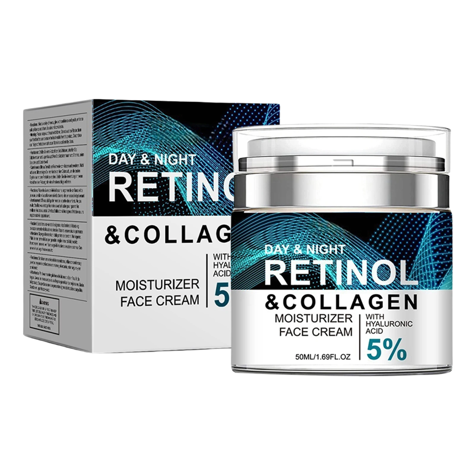 50g Retinol Face Cream Anti Age Firming Smoothing Rejuvenating Moisturizing Face Cream Retinol essence Collagen Hyaluronic cream
50g Retinol Face Cream Anti Age Firming Smoothing Rejuvenating Moisturizing Face Cream Retinol essence Collagen Hyaluronic cream