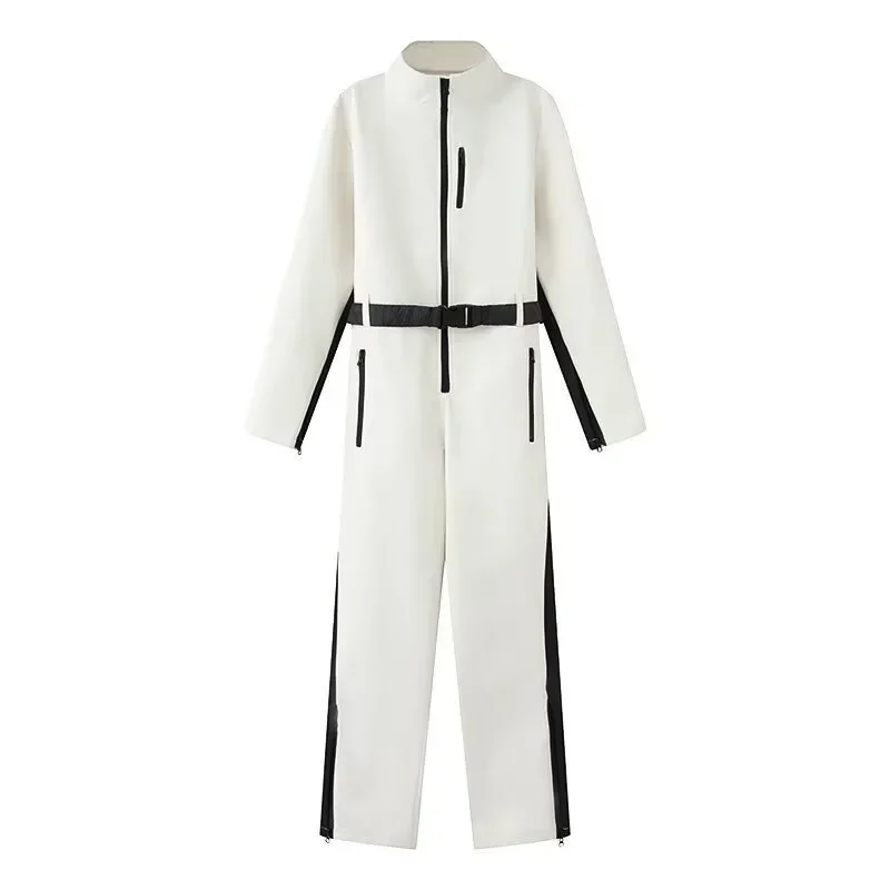 Fashion Joker Waist Jumpsuit Skiing Cotton-padded Jacket
Fashion Joker Waist Jumpsuit Skiing Cotton-padded Jacket