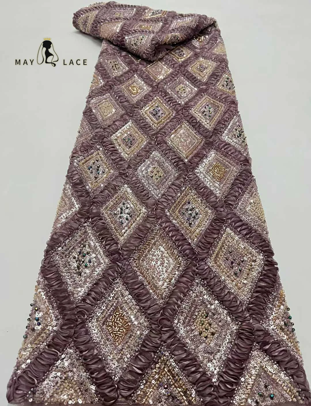 2026 High Quality 3D Fabric African Sequins Beaded Lace Fabric Luxury for Wedding Dresses Women French Nigerian Groom 5 Yards
2026 High Quality 3D Fabric African Sequins Beaded Lace Fabric Luxury for Wedding Dresses Women French Nigerian Groom 5 Yards