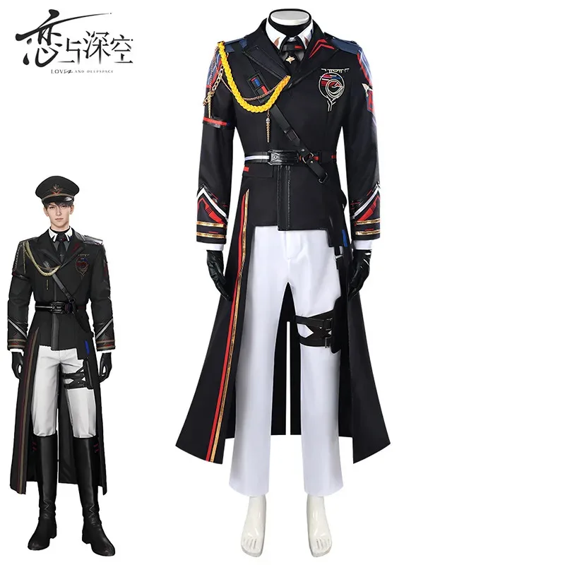 Caleb Cosplay Costume Wig Love and Deepspace Farspace Colonel Coat Shirt Hat Gloves Belt Props Full Set Men Women Party Carnival
Caleb Cosplay Costume Wig Love and Deepspace Farspace Colonel Coat Shirt Hat Gloves Belt Props Full Set Men Women Party Carnival
