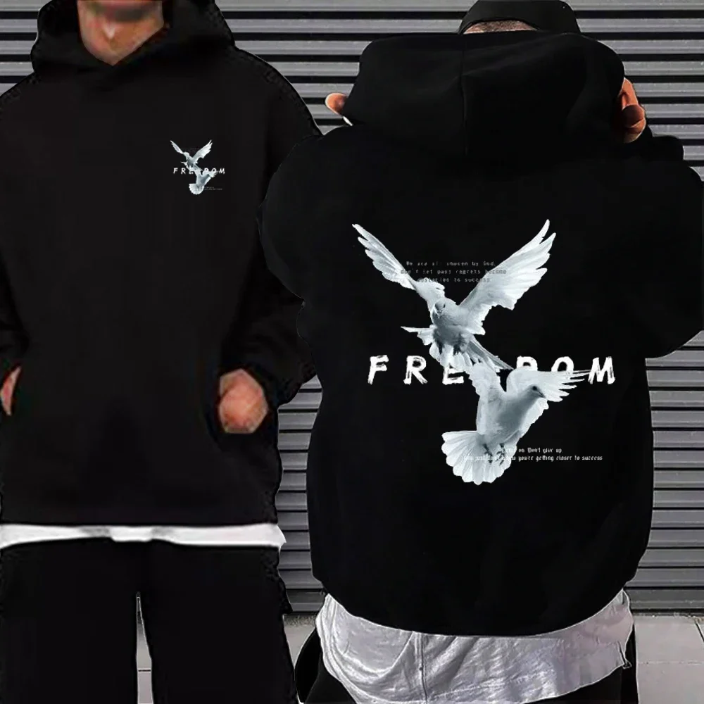 Men's Casual Pattern Sweatshirt Letter Print Hoodies Gothic Loose Hip Hop Streetwear Autumn Winter Hooded Pullover Unisex
Men's Casual Pattern Sweatshirt Letter Print Hoodies Gothic Loose Hip Hop Streetwear Autumn Winter Hooded Pullover Unisex