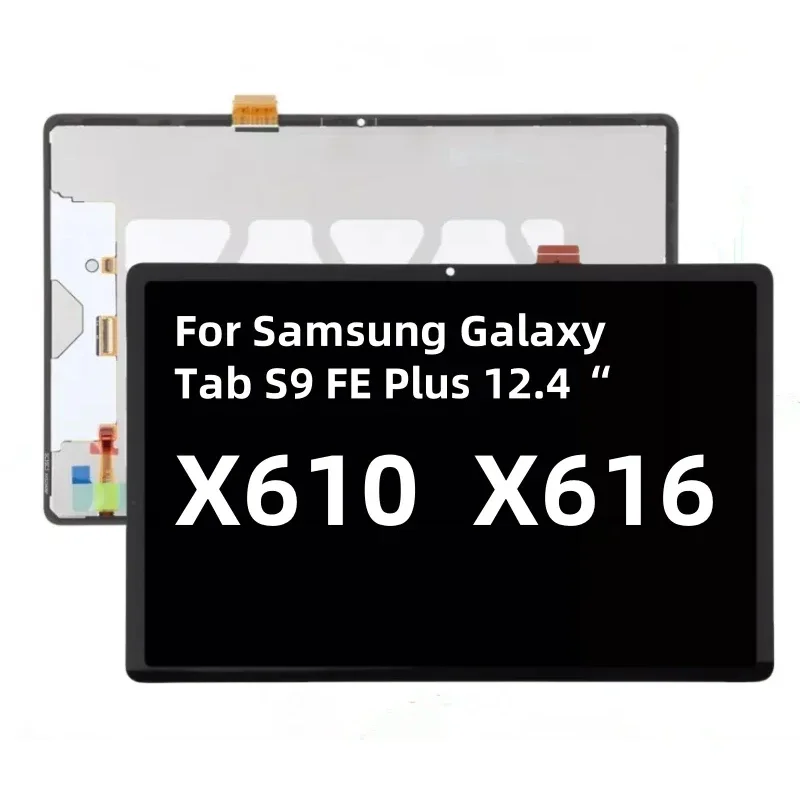 12.4" For Samsung Galaxy Tab S9 FE Plus LCD S9FE+ X610 X616 SM-X610 SM-X616B Display Screen Touch Digitizer Assembly Replacement
12.4" For Samsung Galaxy Tab S9 FE Plus LCD S9FE+ X610 X616 SM-X610 SM-X616B Display Screen Touch Digitizer Assembly Replacement