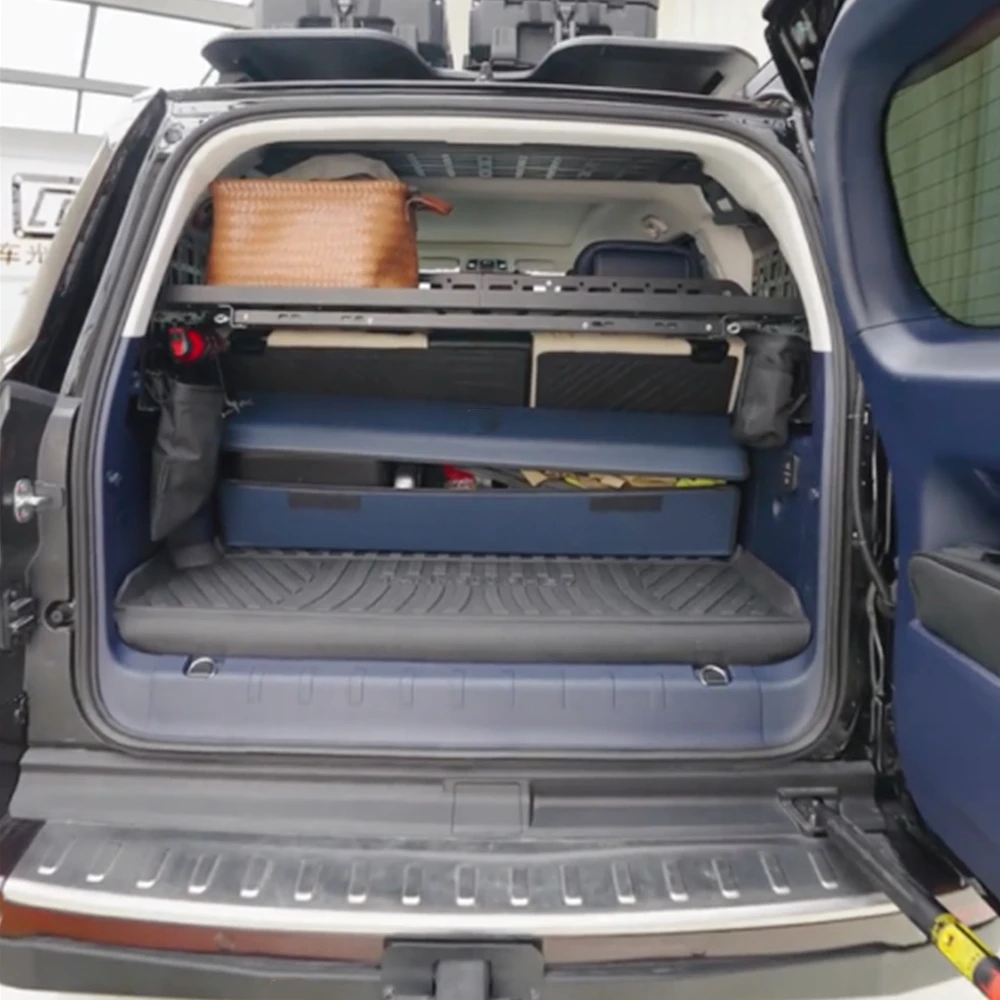 Car Camping Organizers Racks Fit For GWM Tank 500 2022-2025 Trunk Shelf Storage Cargo Molle Panels (for Tank 500 7 Seater)
Car Camping Organizers Racks Fit For GWM Tank 500 2022-2025 Trunk Shelf Storage Cargo Molle Panels (for Tank 500 7 Seater)
