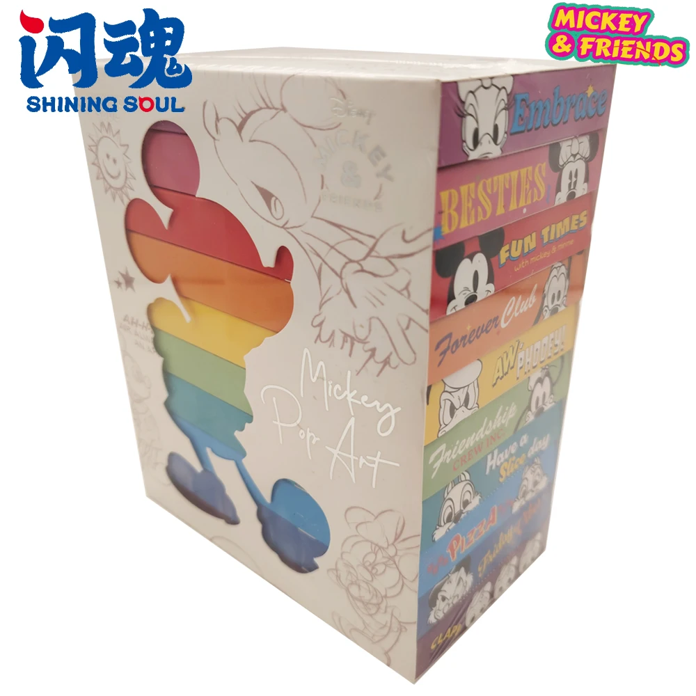 Genuine Shining Soul Mickey and Friends Pop Art Collection Card Cartoon Fashion Unique Design Character Exquisite Cards Gifts
Genuine Shining Soul Mickey and Friends Pop Art Collection Card Cartoon Fashion Unique Design Character Exquisite Cards Gifts
